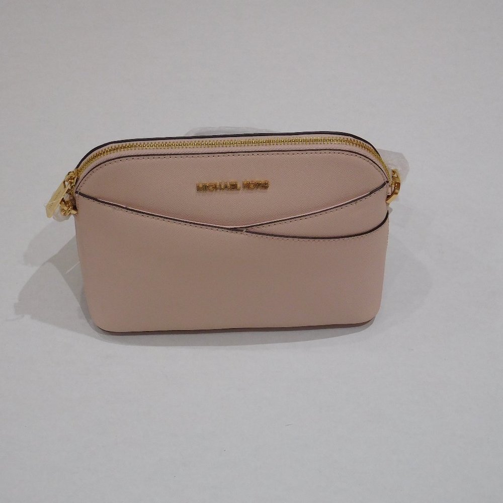 NWT Michael Kors Blush Pink Dome Crossbody Purse